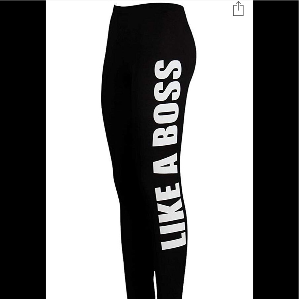 Like a BOSS Leggings!! 💪❤️